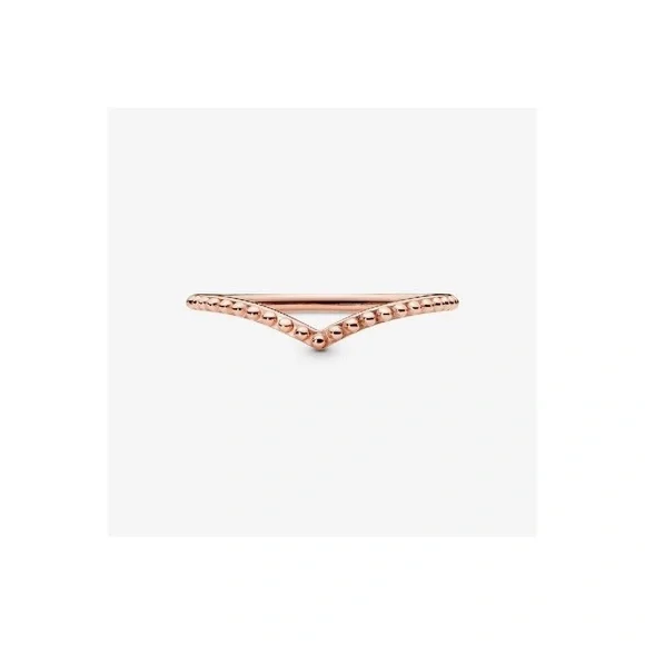 14K rose gold/925 Authentic Pandora Rings,unworn SIzes 10&10.5 buy 1 or both - Picture 2 of 11